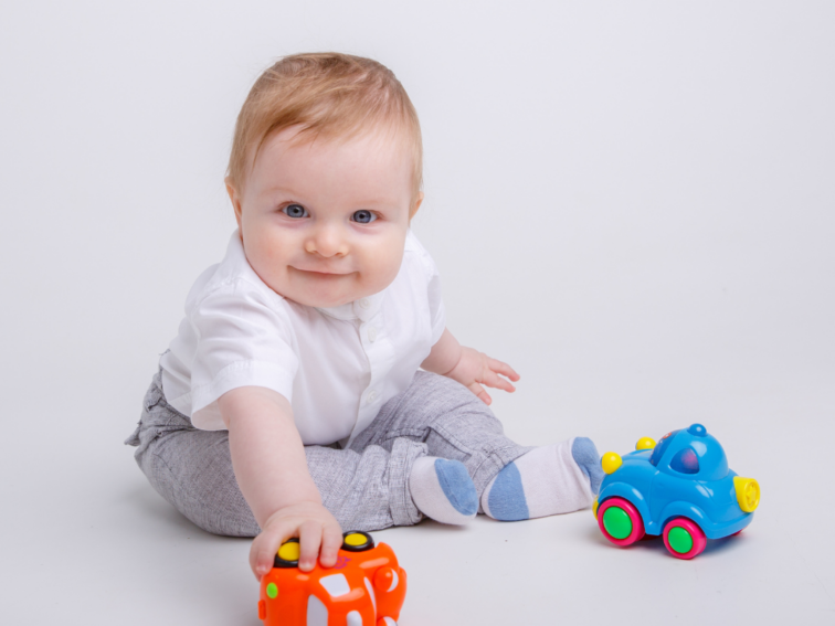 Zabawki wspierające rozwój niemowląt Fizjo z Głową Kamil Hernoga