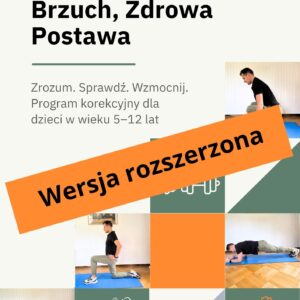 Misja Silny Brzuch, Zdrowa Postawa wersja rozszerzona okładka