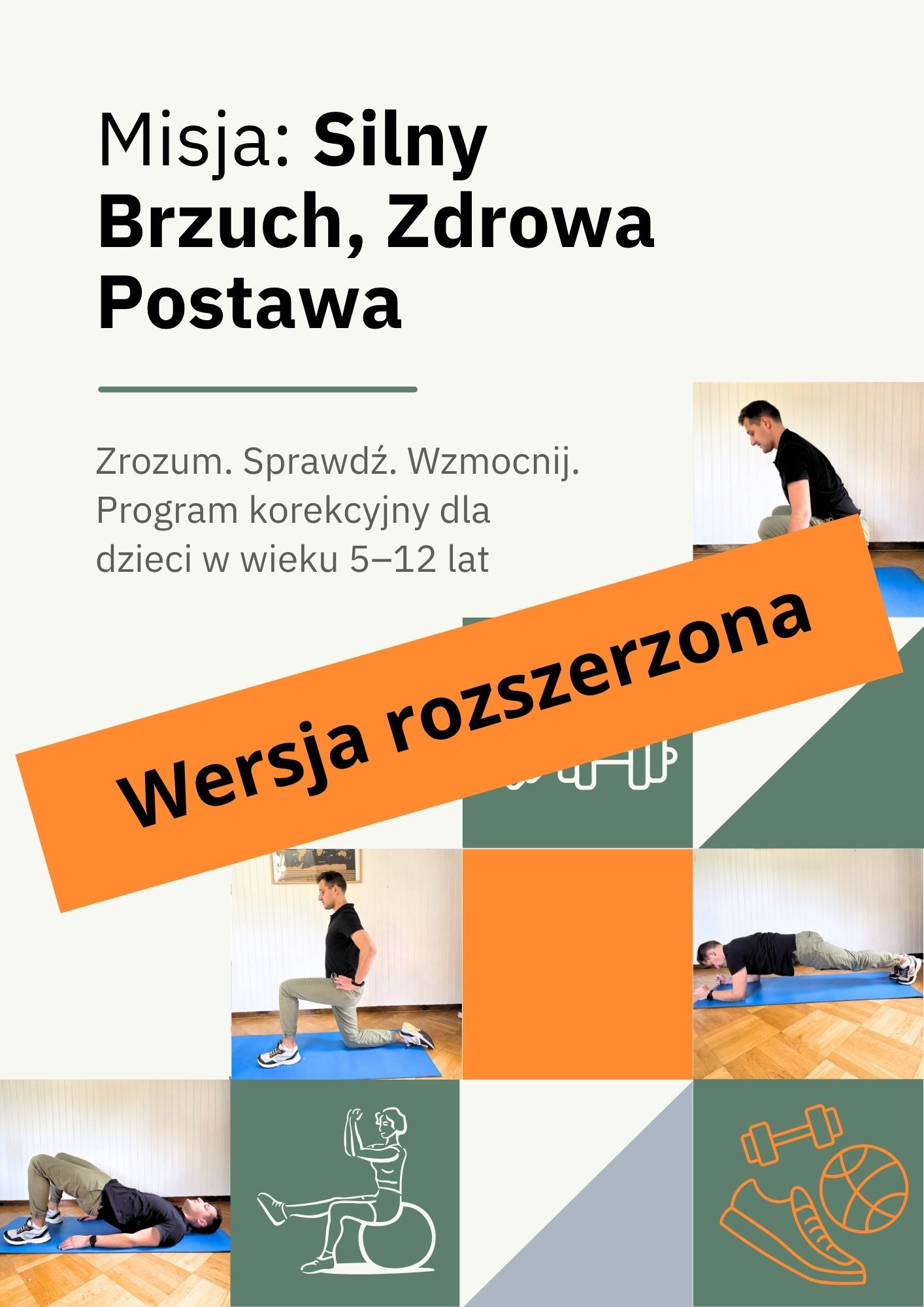 Misja Silny Brzuch, Zdrowa Postawa wersja rozszerzona okładka