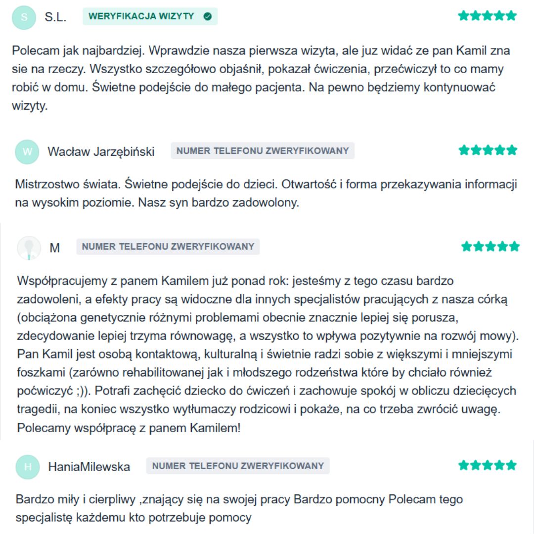 Opinie ze ZnanyLekarz