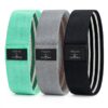taśmy materiałowe fabrib mini hip band szary zielony czarny