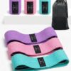 taśmy materiałowe fabrib mini hip band zielony różowy fioletowy