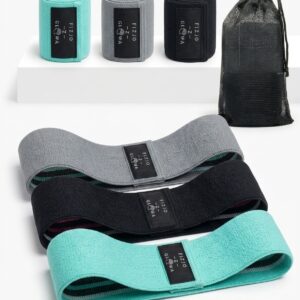 taśmy materiałowe fabric band mini hip szary taśmy materiałowe fabrib mini hip band szary zielony czarny